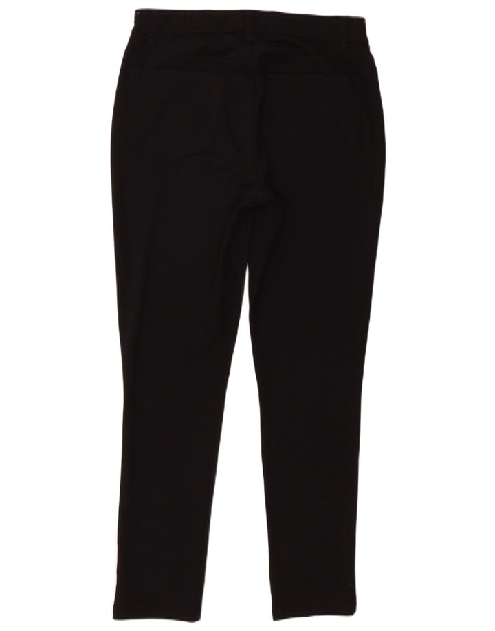 Lee Womens Riders Skinny Casual Trousers Medium W30 L28 Black Polyester