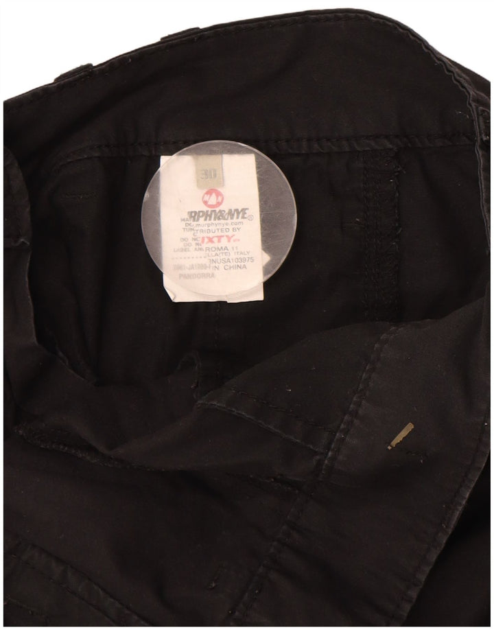 Murphy & Nye Womens Capri Trousers W30 L20 Black