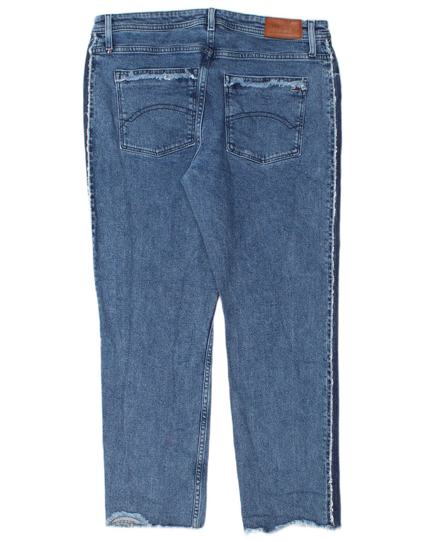 Tommy Hilfiger Womens Slim Jeans W30 L25 Blue Cotton