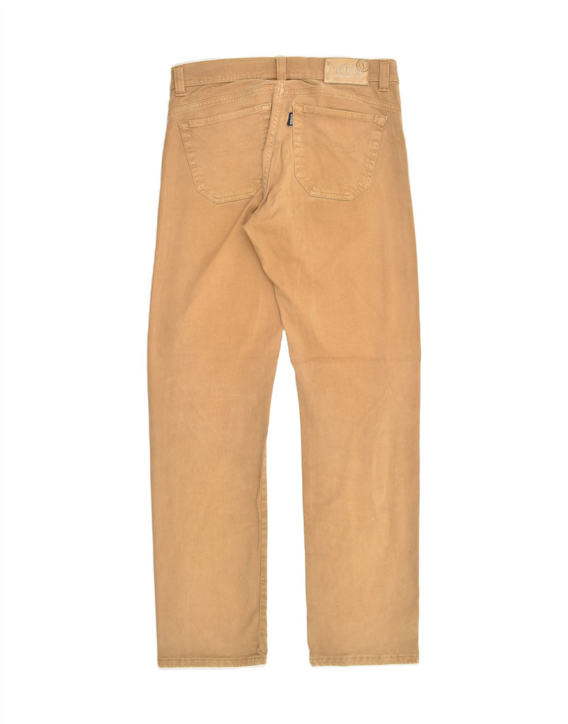 JECKERSON Mens Straight Casual Trousers W32 L32  Beige Cotton | Vintage Jeckerson | Thrift | Second-Hand Jeckerson | Used Clothing | Messina Hembry 