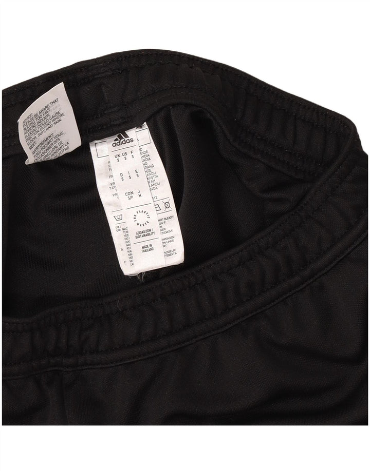 Adidas Mens Tracksuit Trousers Small Black Polyester Sports