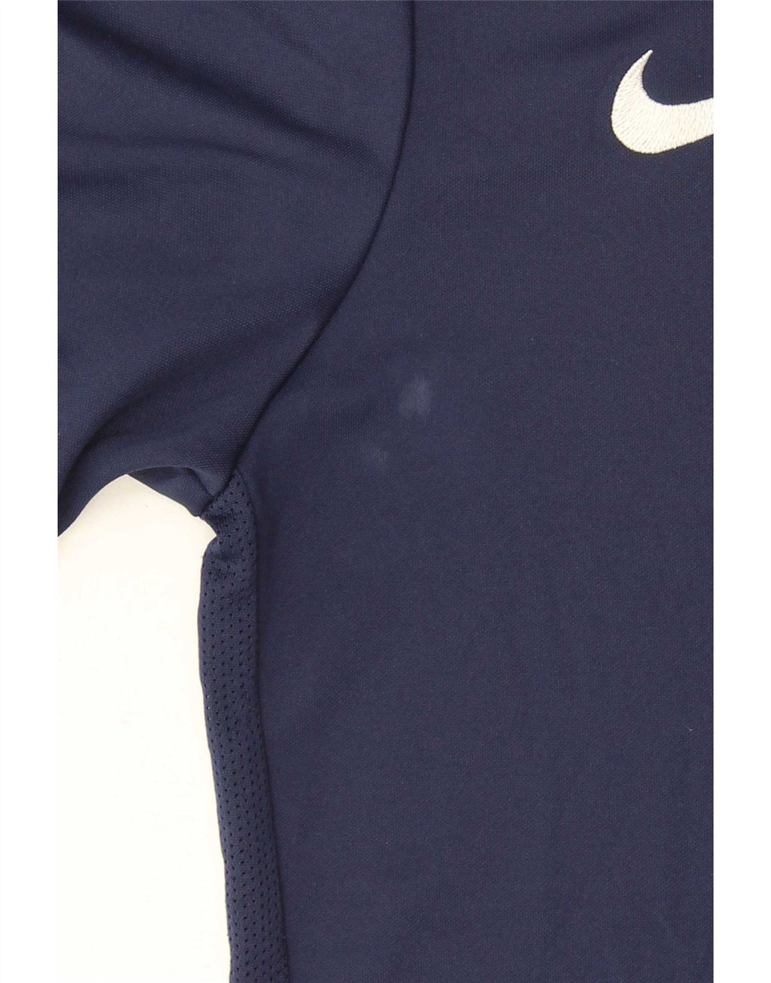 Nike Mens Dri Fit T-Shirt Top Small Navy Blue Polyester