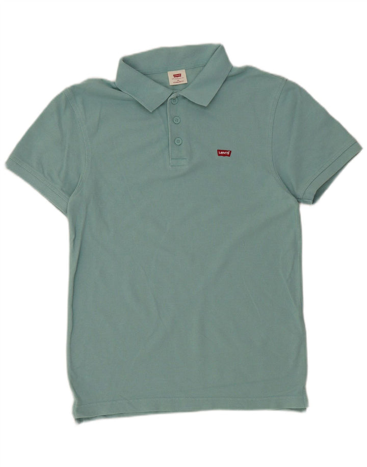 Levi's Mens Standard Fit Polo Shirt XS Blue Cotton