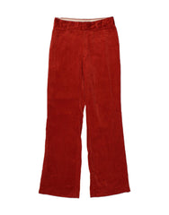 BANANA REPUBLIC Womens Bootcut Corduroy Trousers US 6 Medium W28 L31 Red