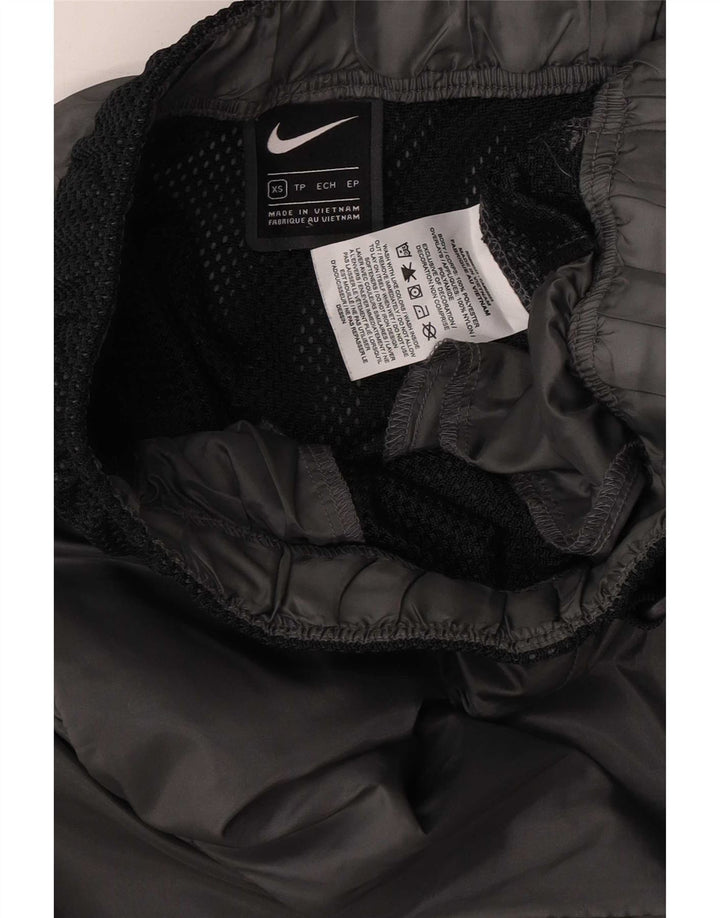 Nike Womens Tracksuit Trousers Joggers UK 4 XS Grey Polyester