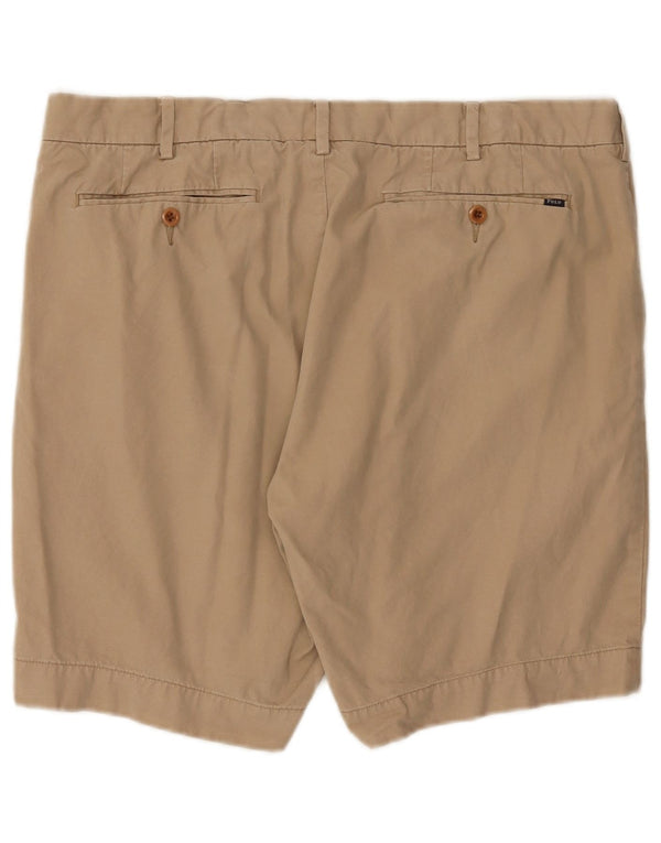 Polo Ralph Lauren Mens Chino Shorts W36 Large Beige Cotton