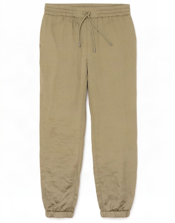 Zara Womens Tracksuit Trousers Joggers UK 10 Small Green Polyester