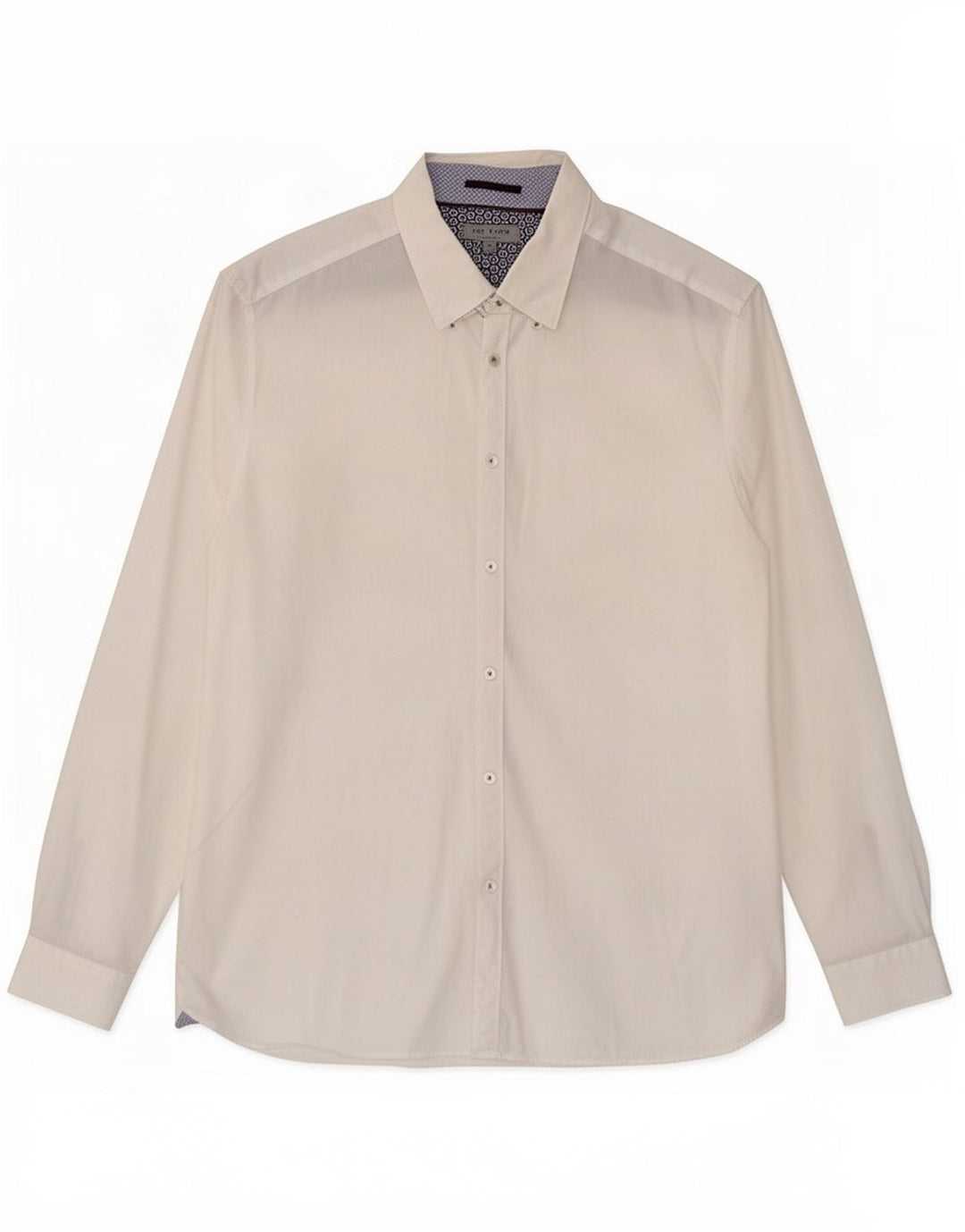Ted Baker Mens Shirt Size 6 2XL White Cotton