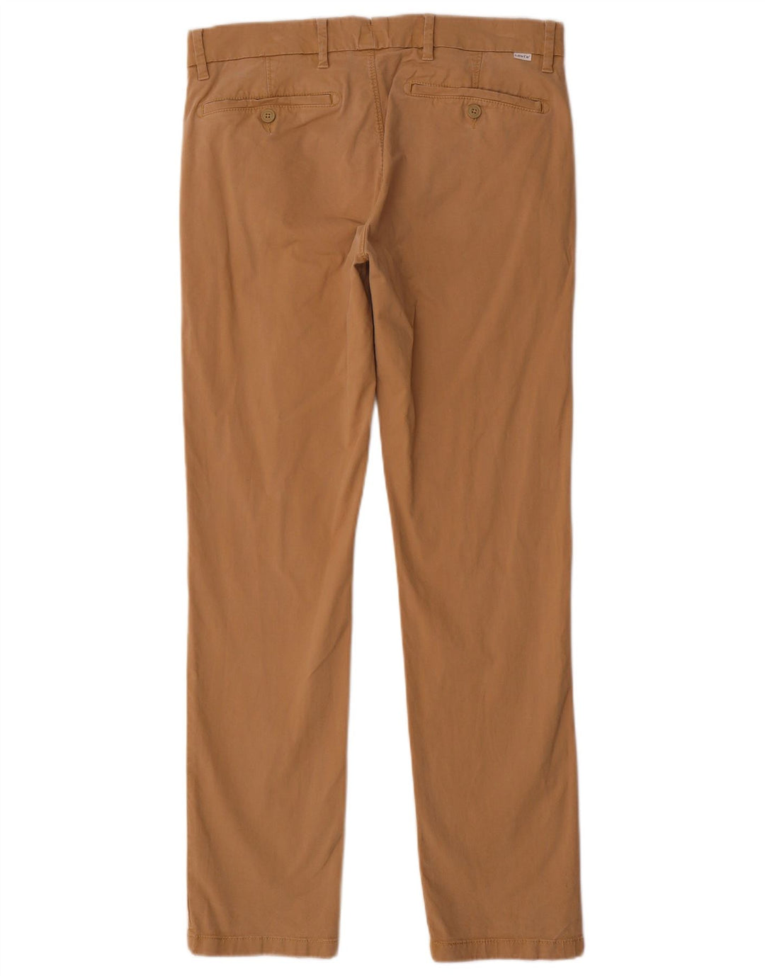 LEVI'S Mens Slim Chino Trousers W32 L31  Beige Cotton