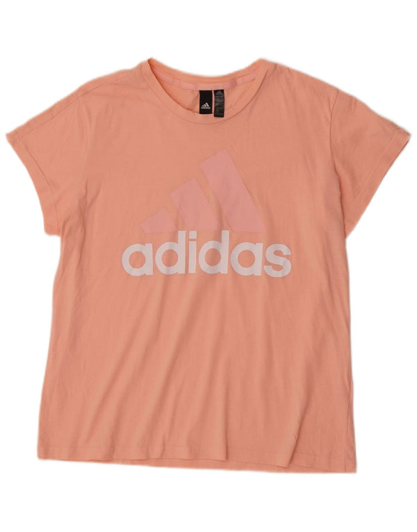 Adidas Womens Graphic T-Shirt Top UK 20/22 XL Pink