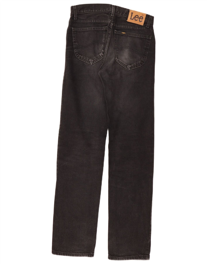Lee Mens Seattle Straight Jeans W30 L34 Black Cotton
