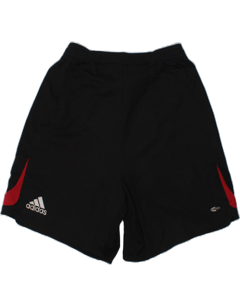 ADIDAS Boys Sport Shorts 15-16 Years Black Polyester | Vintage Adidas | Thrift | Second-Hand Adidas | Used Clothing | Messina Hembry 