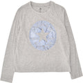 CONVERSE Boys Graphic Top Long Sleeve 12-13 Years Large Grey Cotton | Vintage Converse | Thrift | Second-Hand Converse | Used Clothing | Messina Hembry 