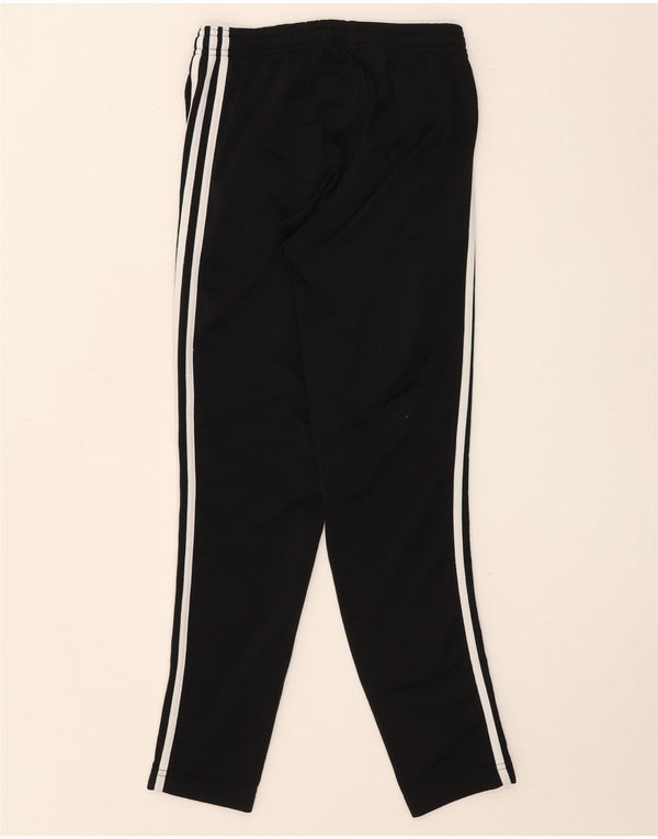 Adidas Girls Tracksuit Trousers 11-12 Years Black Polyester