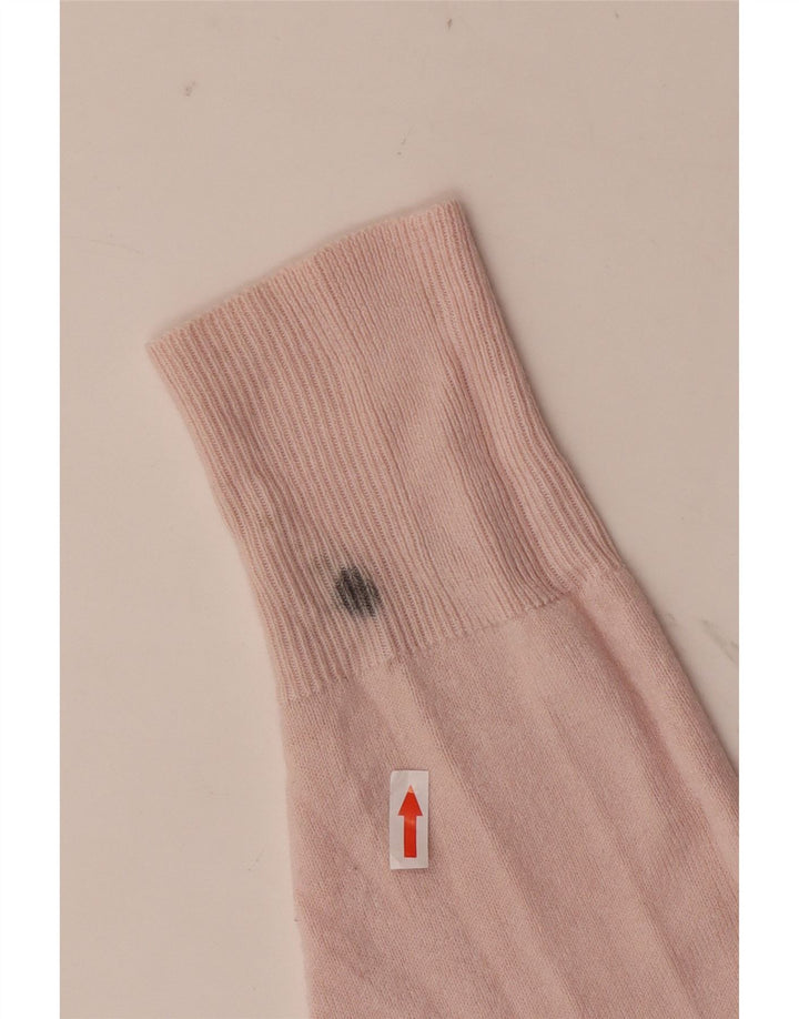 Marks & Spencer Womens Roll Neck Jumper Sweater UK 12 Medium Pink Acrylic
