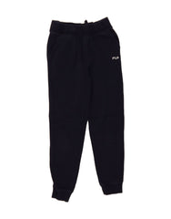 FILA Mens Tracksuit Trousers Joggers Small  Navy Blue Cotton