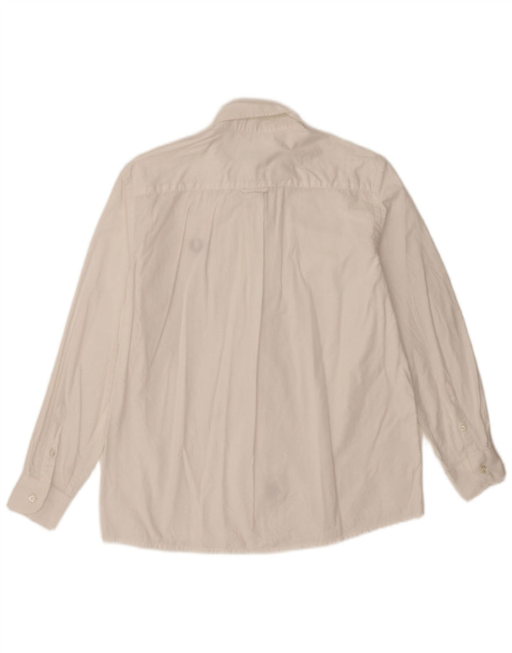Fred Perry Boys Shirt 11-12 Years White Cotton