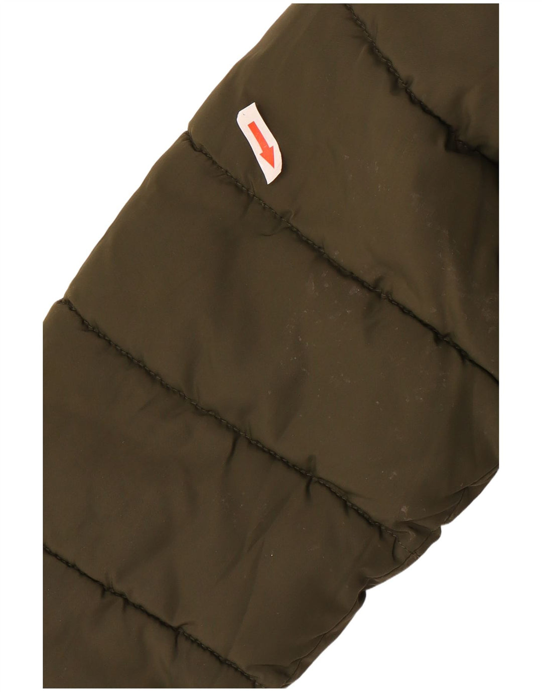 Mountain Warehouse Girls Hooded Padded Jacket 12-13 Years Khaki Polyester