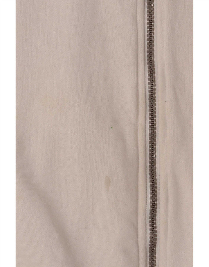 Champion Mens Tracksuit Top Jacket Medium White Colourblock Cotton