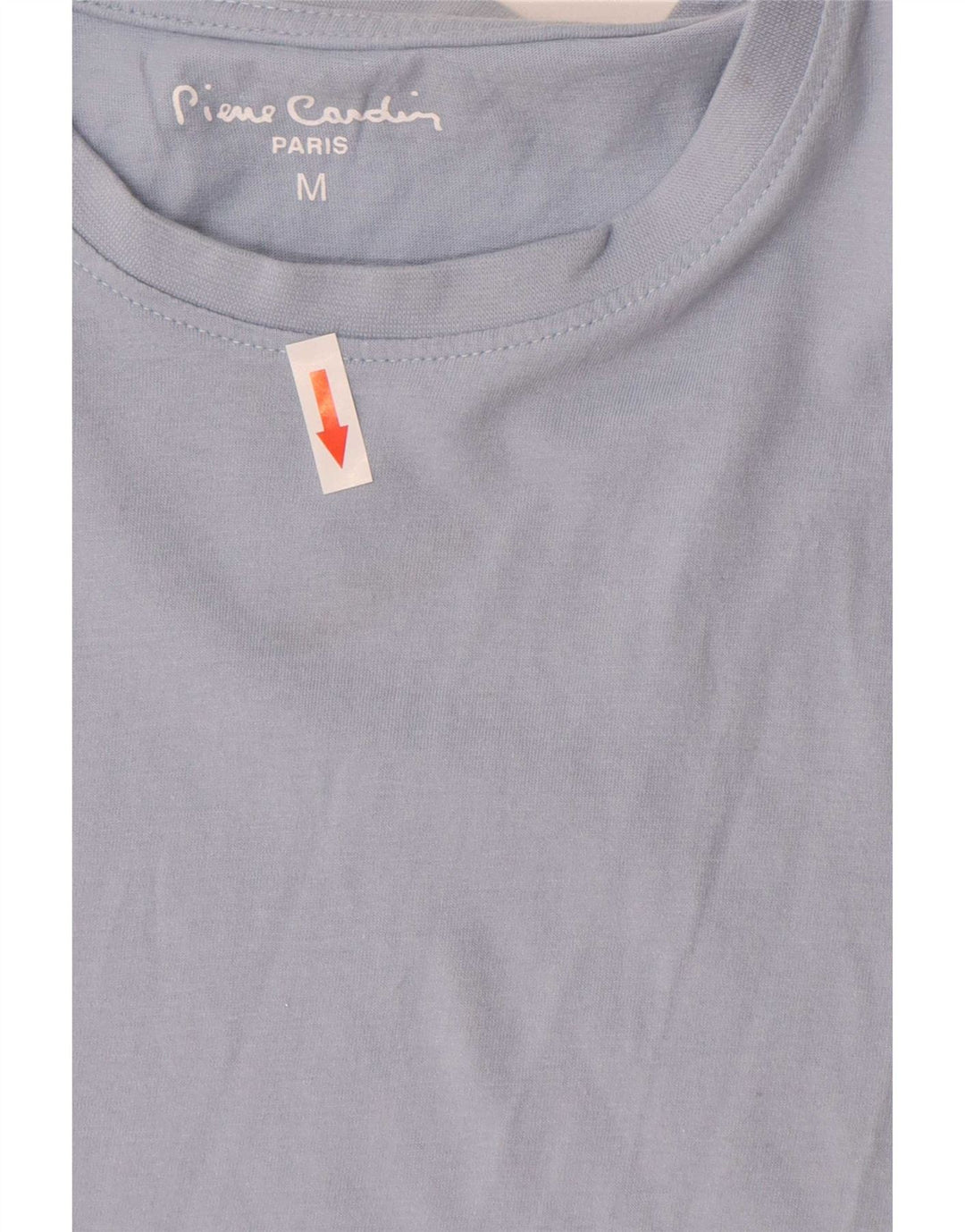 Pierre Cardin Womens T-Shirt Top UK 14 Medium Blue Cotton