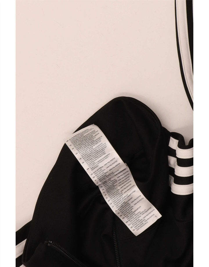 Adidas Womens Climalite Tracksuit Top Jacket UK 12/14 Medium Black