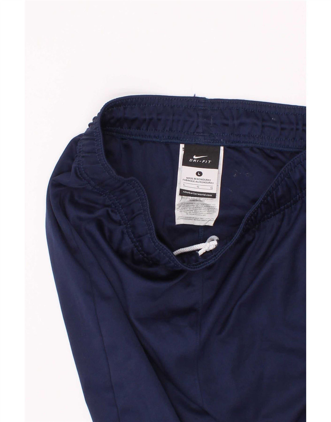 Nike Boys Dri Fit Sport Shorts 12-13 Years Large Navy Blue Polyester