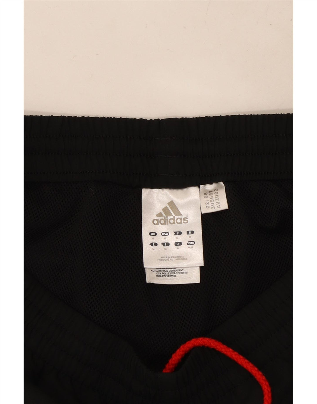 ADIDAS Mens Climalite Bermuda Sport Shorts Medium  Black Colourblock