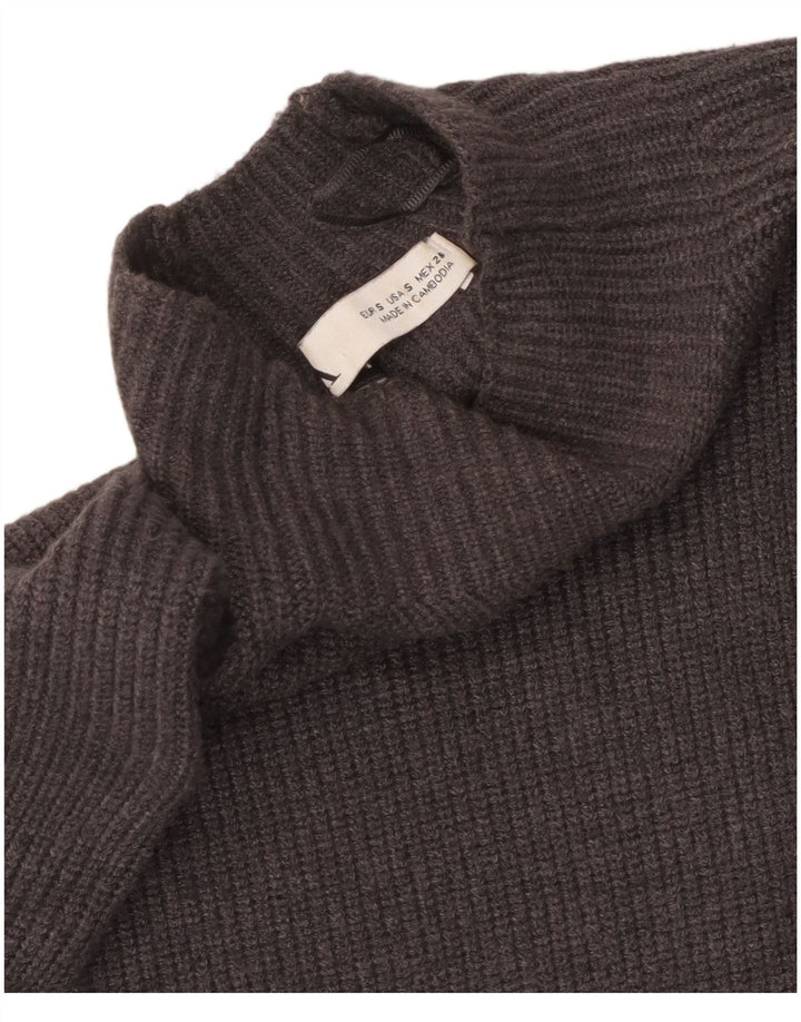 Zara Womens Jumper Dress UK 10 Small Grey