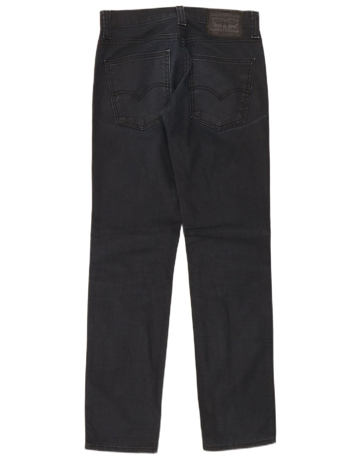 Levi's Mens 511 Slim Jeans W28 L32 Navy Blue Cotton