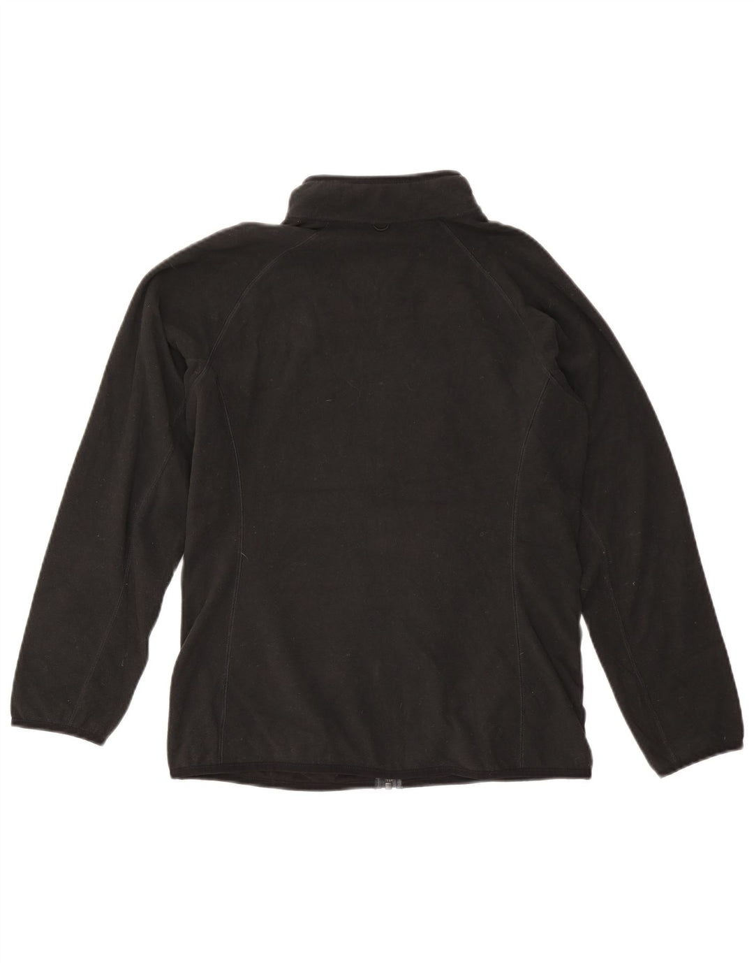 TIMBERLAND Womens Regular Fit Fleece Jacket UK 14 Medium Black Polyester