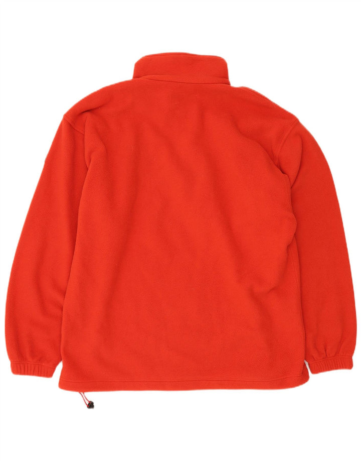 SERGIO TACCHINI Mens Milano Zip Neck Fleece Jumper XL Red