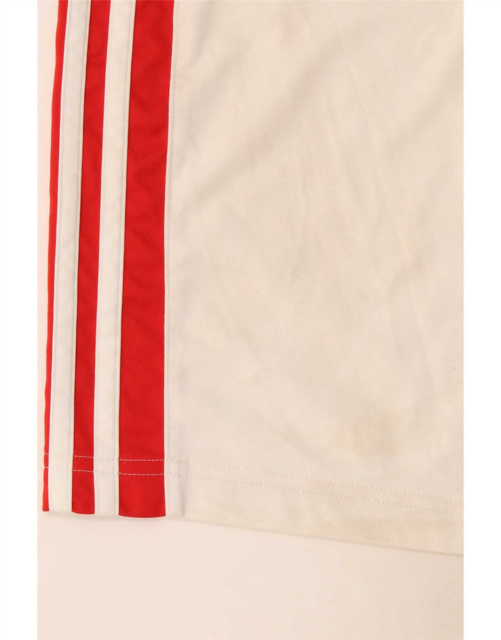 Adidas Mens Sport Shorts Medium White Polyester
