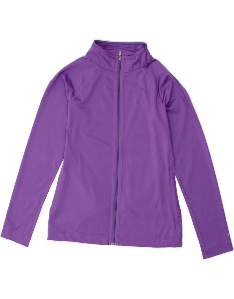 REEBOK Womens Tracksuit Top Jacket UK 12 Medium Purple Polyester | Vintage Reebok | Thrift | Second-Hand Reebok | Used Clothing | Messina Hembry 