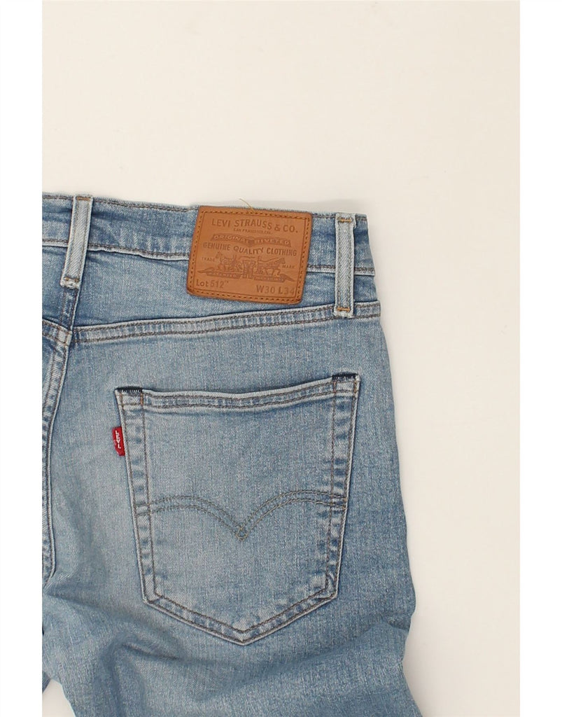 LEVI'S Mens 512 Slim Jeans W30 L34 Blue Cotton | Vintage Levi's | Thrift | Second-Hand Levi's | Used Clothing | Messina Hembry 