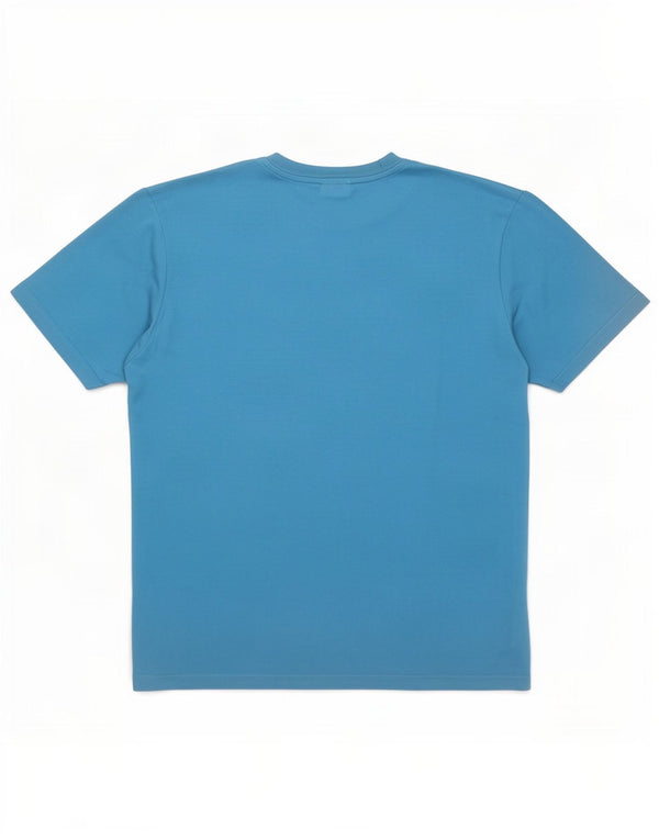 Champion Mens Graphic T-Shirt Top Large Blue