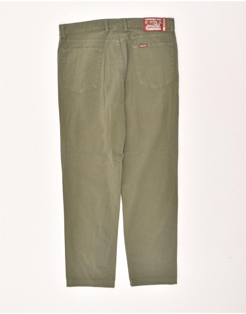 CARRERA Mens 700 Straight Jeans IT 50 Large  W34 L28  Khaki Cotton | Vintage Carrera | Thrift | Second-Hand Carrera | Used Clothing | Messina Hembry 