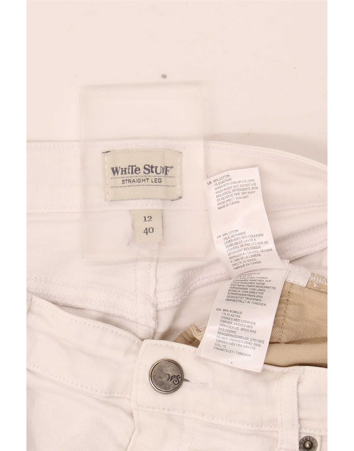 White Stuff Womens Straight Jeans UK 12 Medium W28 L28 Cotton