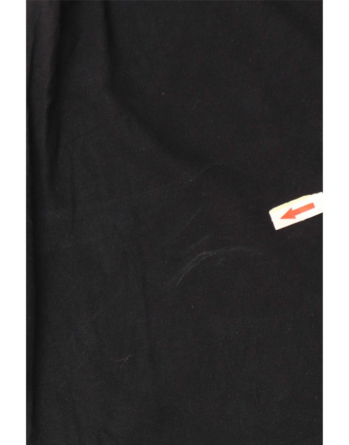 Nike Mens T-Shirt Top Large Black Cotton