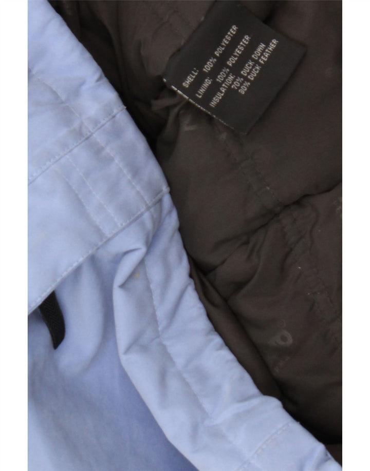 Musto Womens Padded Jacket UK 14 Large Blue Polyester