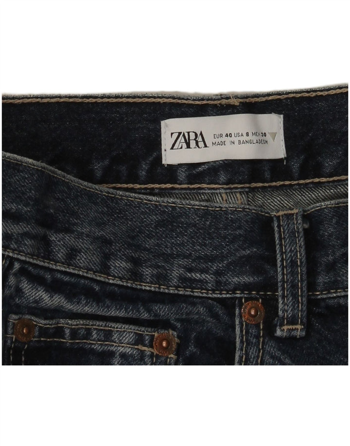 Zara Womens Straight Jeans EU 40 Medium W30 L29 Blue