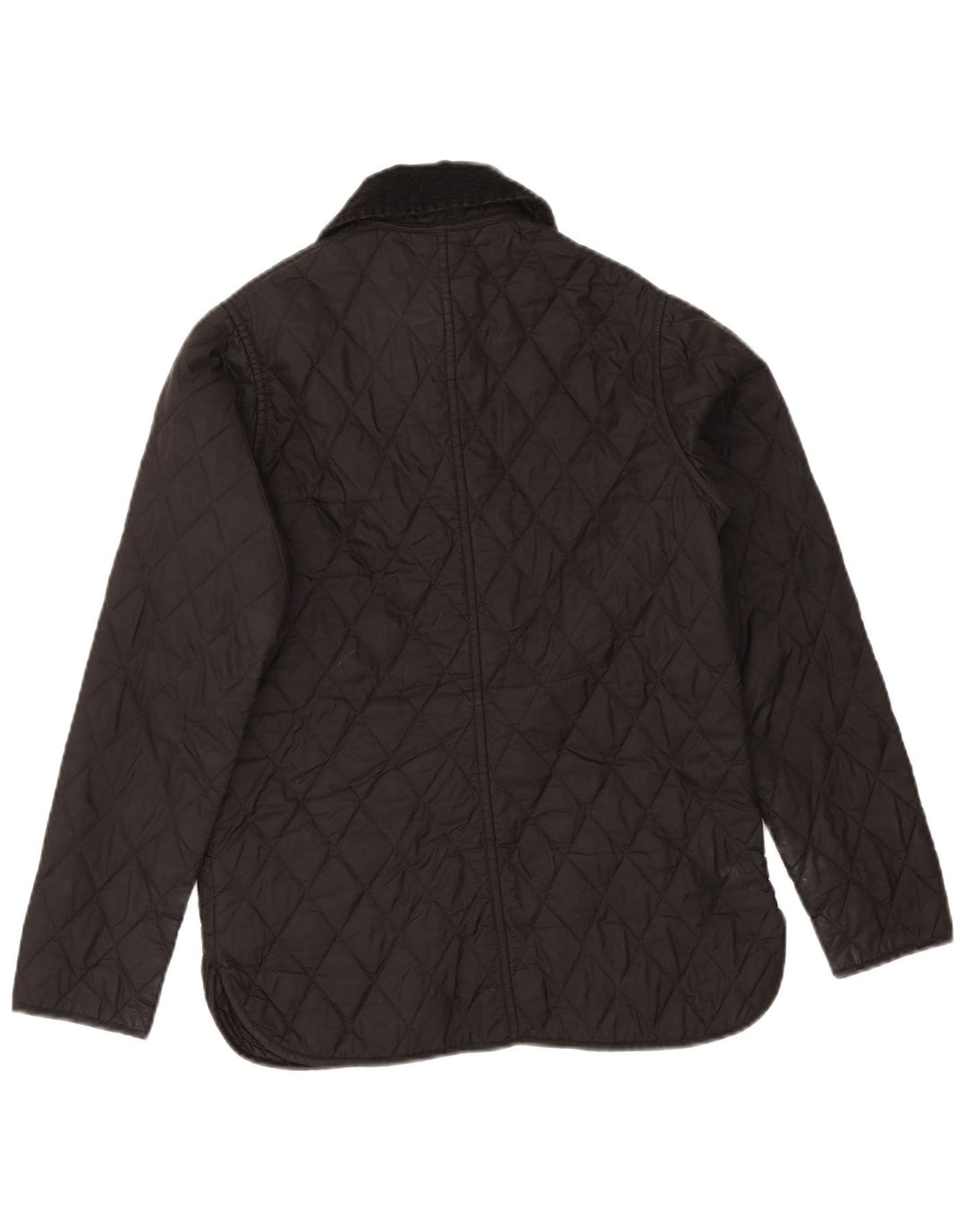 Barbour Womens Quilted Jacket UK 8 Small Black