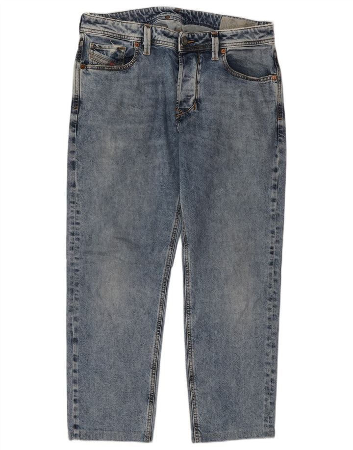 Diesel Mens Straight Jeans W31 L27 Blue Cotton