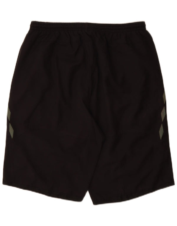 Umbro Mens Sport Shorts XL Black Geometric Polyester