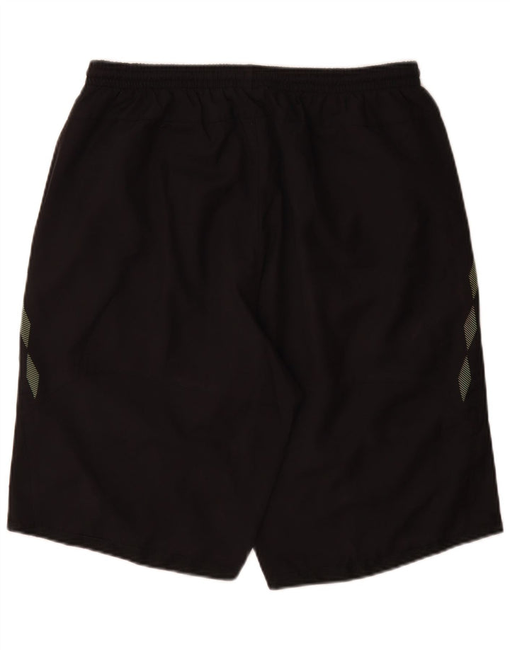 Umbro Mens Sport Shorts XL Black Geometric Polyester