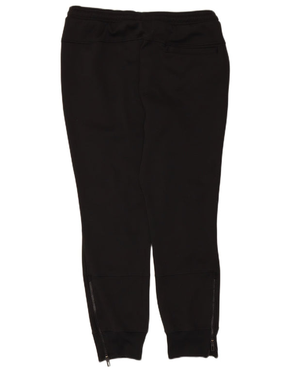 ADIDAS Womens Tracksuit Trousers Joggers UK 16 Large  Black Polyester