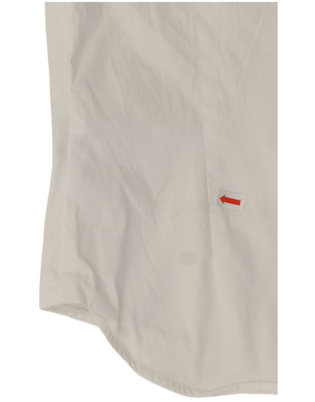 ZARA Womens Formal Shirt UK 10 Small White Cotton