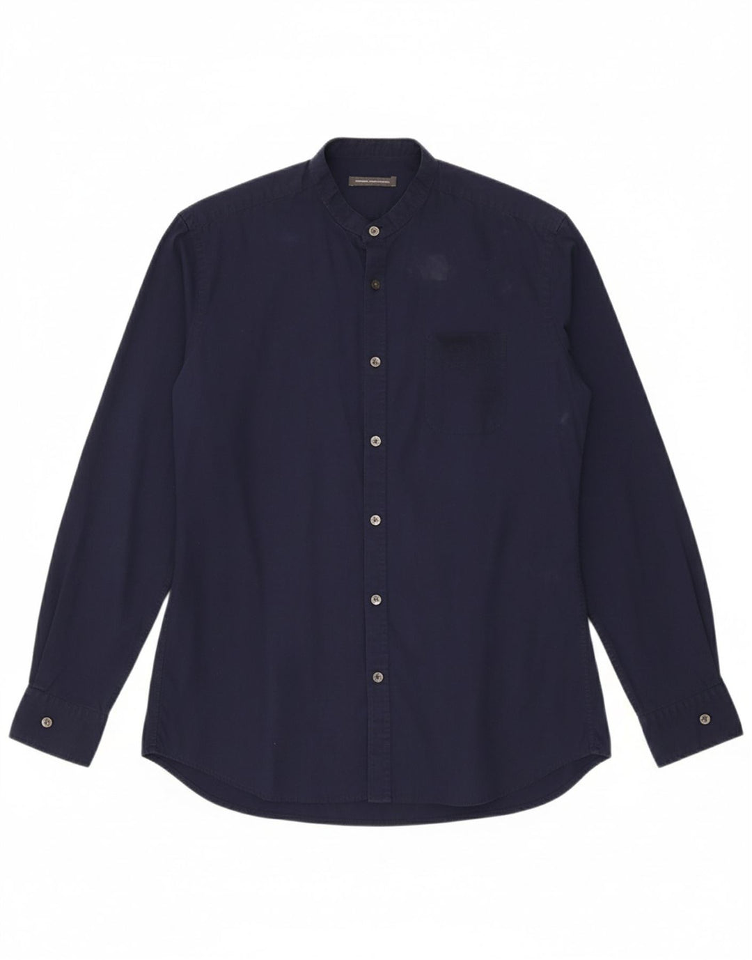 FRENCH CONNECTION Mens Shirt Medium Navy Blue Cotton