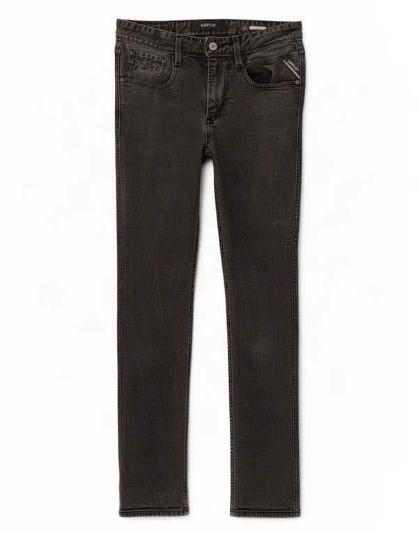 Replay Mens Anbass Slim Jeans W28 L30 Black