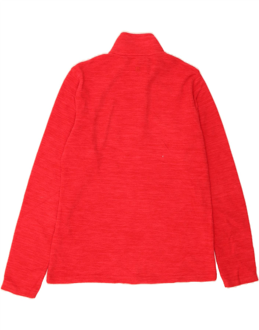 MOUNTAIN WAREHOUSE Womens Zip Neck Fleece Jumper UK 12 Medium Red Vintage Mountain Warehouse and Second-Hand Mountain Warehouse from Messina Hembry 
