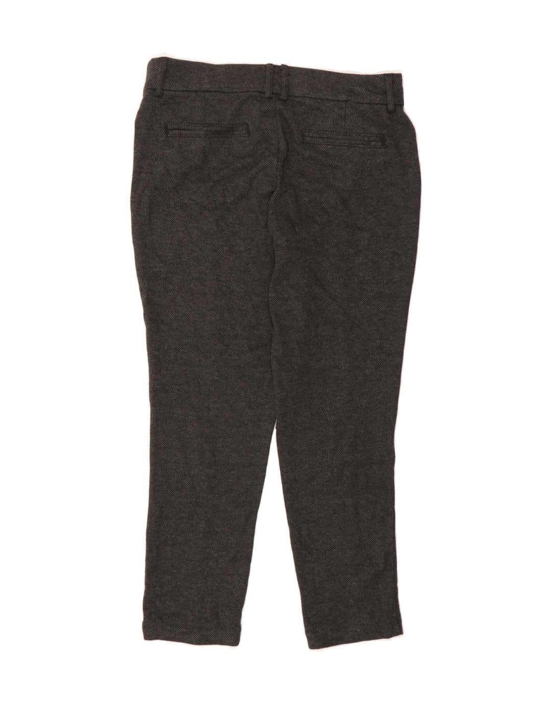 LEE Womens Riders Casual Trousers US 8 Medium W30 L26 Grey Herringbone Vintage Lee and Second-Hand Lee from Messina Hembry 
